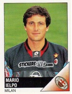 Sticker Mario Ielpo - Calciatori 1995-1996 - Panini