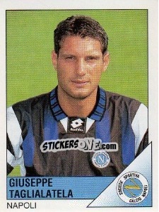 Sticker Giuseppe Taglialatela - Calciatori 1995-1996 - Panini