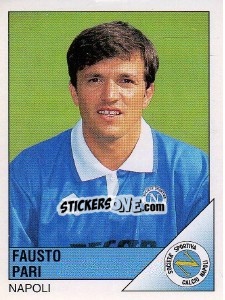 Figurina Fausto Pari - Calciatori 1995-1996 - Panini