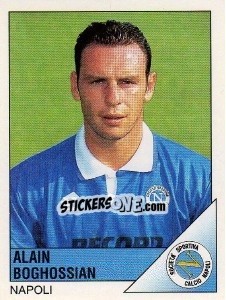 Sticker Alain Boghossian - Calciatori 1995-1996 n. 184 - Panini