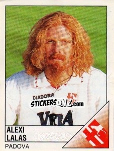 Sticker Alexi Lalas - Calciatori 1995-1996 n. 198 - Panini