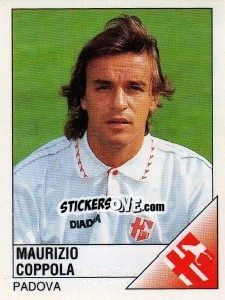 Sticker Maurizio Coppola - Calciatori 1995-1996 - Panini