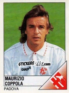 Sticker Maurizio Coppola - Calciatori 1995-1996 n. 201 - Panini