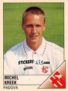 Sticker Michel KreeK - Calciatori 1995-1996 - Panini