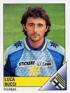 Figurina Luca Bucci - Calciatori 1995-1996 - Panini
