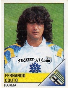 Sticker Fernando Couto - Calciatori 1995-1996 - Panini