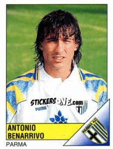 Sticker Antonio Benarrivo - Calciatori 1995-1996 n. 219 - Panini