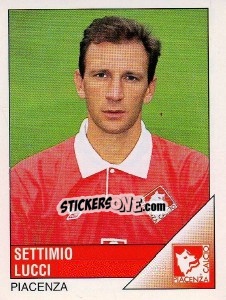 Sticker Settimo Lucci - Calciatori 1995-1996 n. 234 - Panini