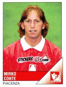 Cromo Mirko Conte - Calciatori 1995-1996 - Panini
