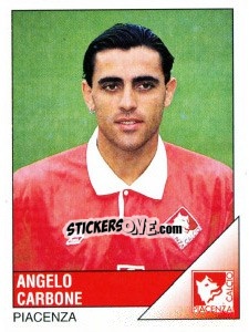 Sticker Angelo Carbone - Calciatori 1995-1996 - Panini
