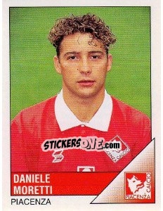 Figurina Daniele Moretti - Calciatori 1995-1996 - Panini