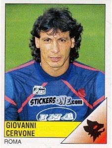 Sticker Giovanni Cervone - Calciatori 1995-1996 n. 251 - Panini