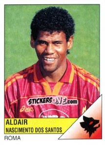 Sticker Aldair - Calciatori 1995-1996 n. 252 - Panini