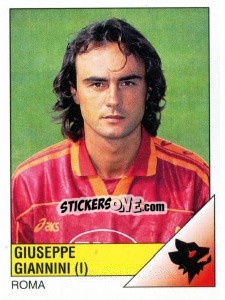 Figurina Giuseppe Giannini - Calciatori 1995-1996 - Panini