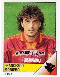 Sticker Francesco Moriero - Calciatori 1995-1996 n. 261 - Panini