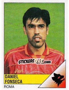 Cromo Daniel Fonseca - Calciatori 1995-1996 - Panini