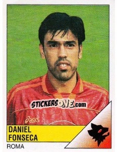 Sticker Daniel Fonseca - Calciatori 1995-1996 n. 263 - Panini