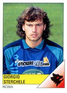 Figurina Giorgio Sterchele - Calciatori 1995-1996 - Panini