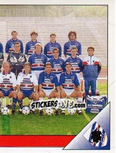 Sticker Team - Calciatori 1995-1996 n. 269 - Panini