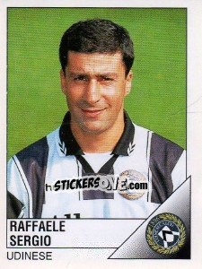 Sticker Raffaele Sergio - Calciatori 1995-1996 - Panini