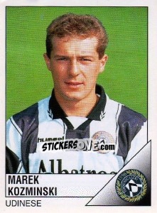 Sticker Marek Kozminski - Calciatori 1995-1996 - Panini