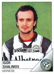 Sticker Igor Shalimov - Calciatori 1995-1996 - Panini