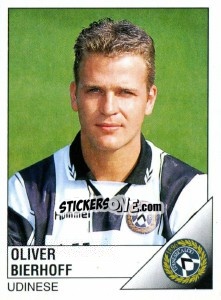 Sticker Oliver Bierhoff - Calciatori 1995-1996 n. 320 - Panini