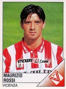 Sticker Maurizio Rossi - Calciatori 1995-1996 - Panini