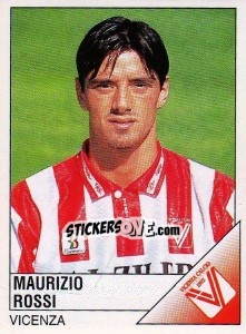 Sticker Maurizio Rossi - Calciatori 1995-1996 n. 333 - Panini