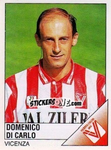 Sticker Domenico Di Carlo - Calciatori 1995-1996 n. 334 - Panini