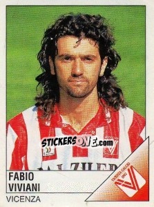 Sticker Fabio Viviani - Calciatori 1995-1996 - Panini