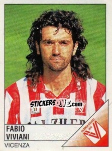 Sticker Fabio Viviani - Calciatori 1995-1996 n. 337 - Panini