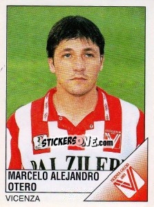 Cromo Marcelo Alajandro Otero - Calciatori 1995-1996 - Panini