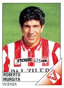 Figurina Roberto Murgita - Calciatori 1995-1996 - Panini