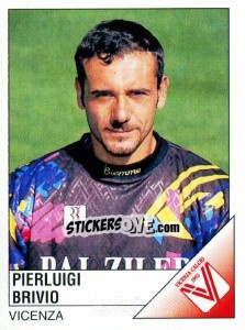 Sticker Pierluigi Brivio - Calciatori 1995-1996 n. 342 - Panini