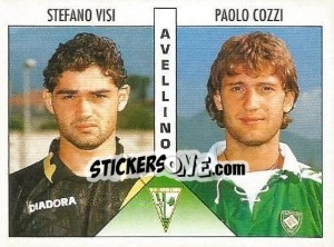 Sticker Visi / Cozzi - Calciatori 1995-1996 n. 353 - Panini