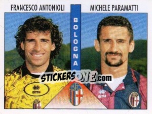 Sticker Antonioli / Paramatti - Calciatori 1995-1996 n. 362 - Panini