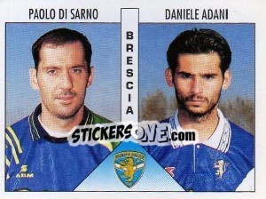 Figurina Di Sarno / Adani - Calciatori 1995-1996 - Panini