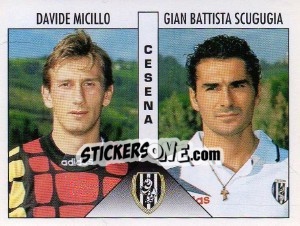 Sticker Micillo / Scugugia - Calciatori 1995-1996 n. 380 - Panini