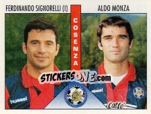 Sticker Signorelli / Monza - Calciatori 1995-1996 n. 402 - Panini