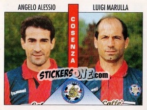 Sticker Alessio / Marulla - Calciatori 1995-1996 n. 404 - Panini