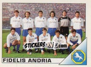 Figurina Team - Calciatori 1995-1996 - Panini