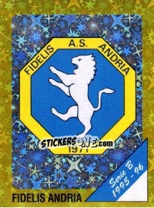 Sticker Emblem - Calciatori 1995-1996 n. 409 - Panini