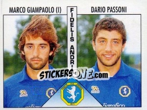 Cromo Giampaolo/ Passoni - Calciatori 1995-1996 - Panini
