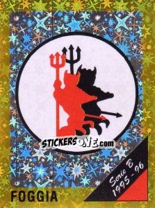 Sticker Emblem - Calciatori 1995-1996 n. 417 - Panini