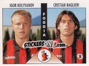 Sticker Kolyvanov / Baglieri - Calciatori 1995-1996 - Panini