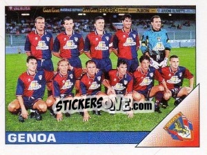 Sticker Team - Calciatori 1995-1996 n. 424 - Panini
