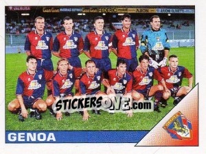 Figurina Team - Calciatori 1995-1996 - Panini