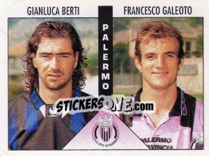 Figurina Berti / Galeoto - Calciatori 1995-1996 - Panini