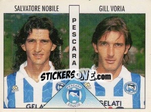 Sticker Nobile / Voria - Calciatori 1995-1996 - Panini